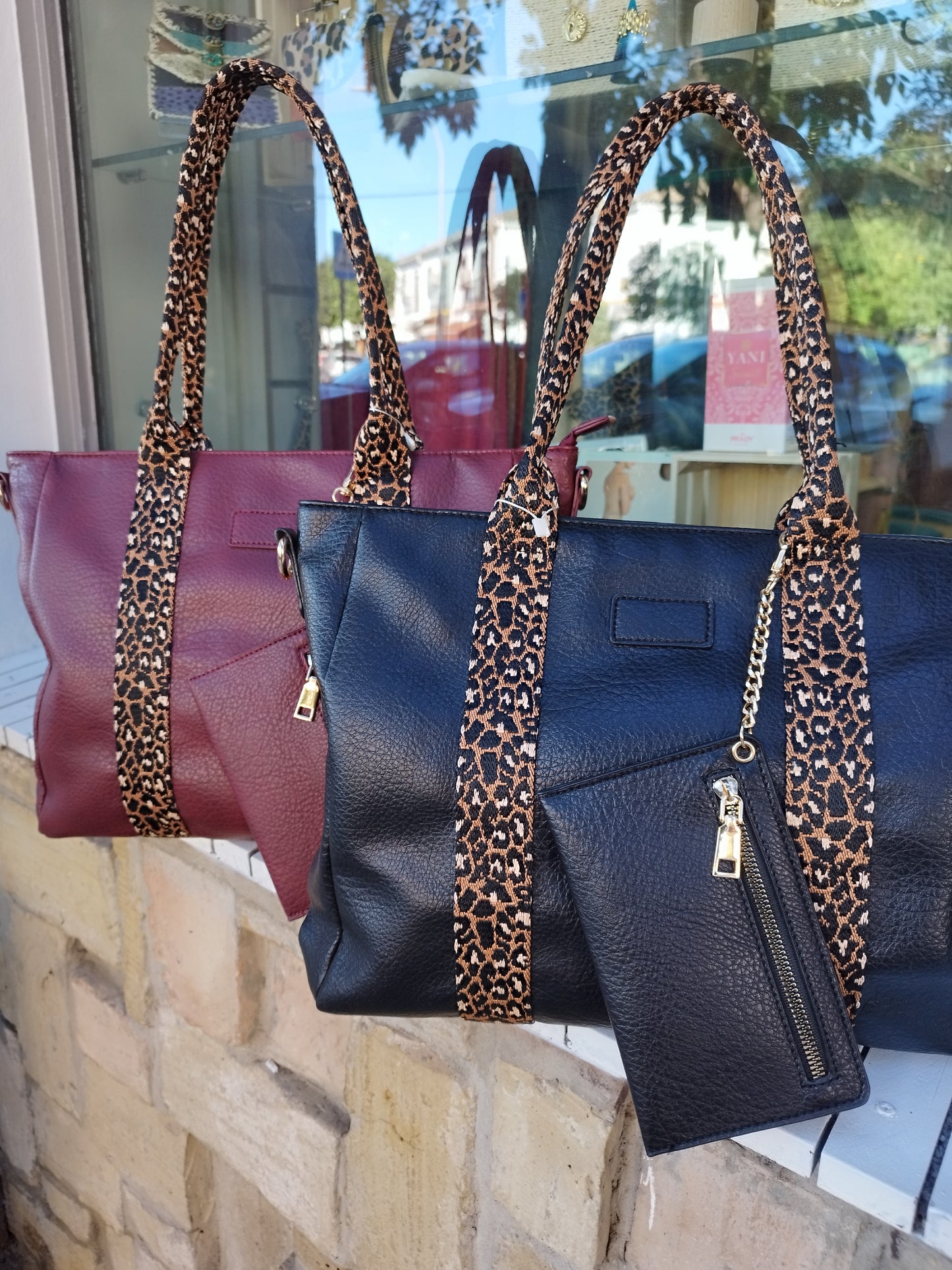 Bolso Tote Asa Animal Print